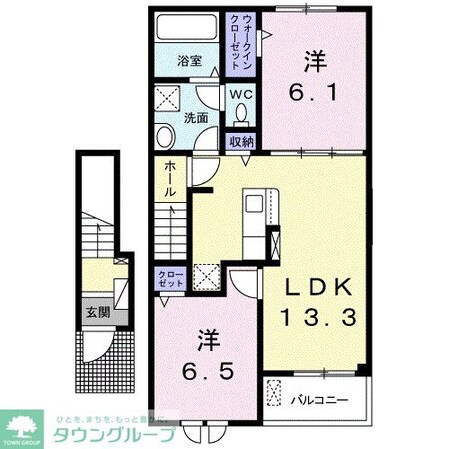 グランマーレ 糸 IIIの物件間取画像